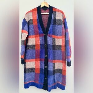 Ann Taylor Multicolor Knit Cardigan